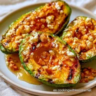 Aguacates a la Plancha con Queso Feta