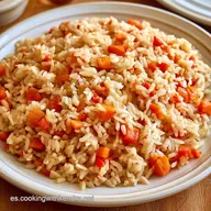 Arroz Blanco Con Verduras para 4 Personas