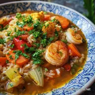 Arroz Caldoso de Marisco para 6 Personas