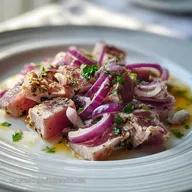 At&uacute;n Encebollado Receta F&aacute;cil con Cebolla Caramelizada