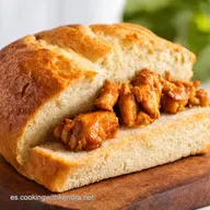 BBQ Chicken Stuffed Bread El Fest&iacute;n Casero M&aacute;s Rico
