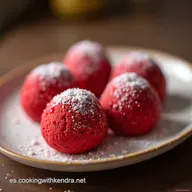Bizcochitos Red Velvet Esponjosos con Glaseado de Queso Crema