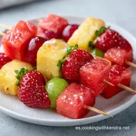 Brochetas De Fruta En 15 Minutos
