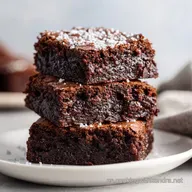 Brownies de Chocolate Amargo para 16 Porciones