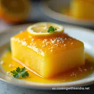 Receta de Bud&iacute;n de Lim&oacute;n Esponjoso y H&uacute;medo F&aacute;cil Casero