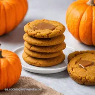 Pumpkin Cookies with Caramel Frosting Abuelas Secret