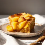 Cobbler de Manzana Abuelita Moderna Receta F&aacute;cil