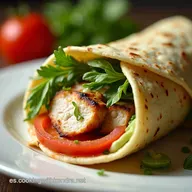 Chicken Caesar Wrap El Mejor Sabor Casero