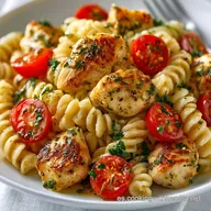 Ensalada De Pasta Con Pollo Para 4 Personas