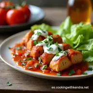 Kebab Fiesta Salsa Yogurt Chicken Receta F&aacute;cil