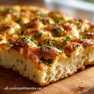 Focaccia: Receta aut&eacute;ntica italiana para pan crujiente y aireado