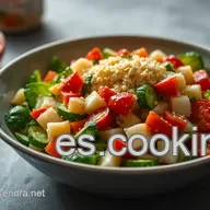 Ensalada Calabac&iacute;n S&eacute;samo: &iexcl;Mi Secreto Crujiente y F&aacute;cil!