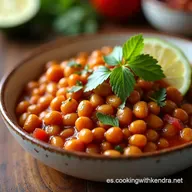 Frijoles Charros Aut&eacute;nticos con Foto Cenital Un Abrazo Mexicano