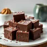Chocolate Fudge Delicioso Hecho en Receta Casera F&aacute;cil