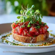 Fuet Tartare: Un Aperitivo Sorprendente
