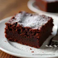Galletas Brownie Chocolate que te Mueres Receta F&aacute;cil