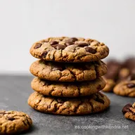 Monster Cookies Caseras Receta F&aacute;cil con Avena y MMs