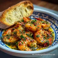 Gambas al Ajillo Receta Espa&ntilde;ola para 4 Raciones