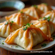 Gyoza Japoneses Caseros Crujientes por Abajo y Jugosos