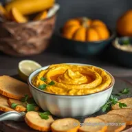 Hummus de Calabaza &iexcl;Delicioso! Receta F&aacute;cil y Oto&ntilde;al