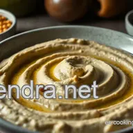 Hummus de Pistacho Casero: &iexcl;Un Aperitivo Mediterr&aacute;neo Ex&oacute;tico!