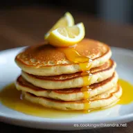 Hotcakes Esponjosos Receta F&aacute;cil con Toque de Lim&oacute;n