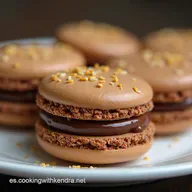 Macarons de Nutella Caseros Receta F&aacute;cil con Merengue Italiano