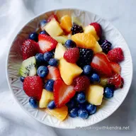 Recipe Macedonia de frutas Ready in 1 Hour 20 Min