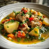 Marmitako de At&uacute;n Receta Tradicional para 50 Minutos