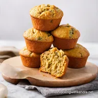 Muffins Salados Boniato Puerro Receta de Oto&ntilde;o F&Aacute;CIL