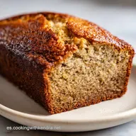 Receta Pan de Pl&aacute;tano H&uacute;medo y Esponjoso