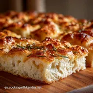 Pan Focaccia: Receta Focaccia F&aacute;cil con Miga Aireada y Crujiente