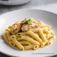 Pasta Caj&uacute;n con Pollo Cremosa Receta F&aacute;cil Pa Chuparse los Dedos