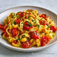 Pasta Fresca con Tomates Cherry Sedosa
