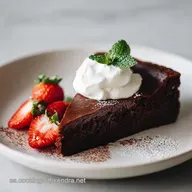 Pastel de Chocolate con Crema Agria: El M&aacute;s H&uacute;medo