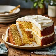 Pastel Delicioso F&aacute;cil para 12 Porciones