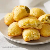 Pastelitos de Coliflor F&aacute;ciles Con Queso y Aceitunas