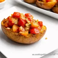 Patatas Bravas a la Americana BEST EVER Loaded Potato Skins