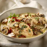 Pechugas de Pollo al Vino: Salsa Aterciopelada