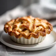 Pie de Manzana con Masa Quebradiza | Para 10 Porciones