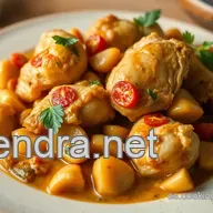 Pollo con Champi&ntilde;ones al Ajillo: Un Cl&aacute;sico Espa&ntilde;ol ❤️