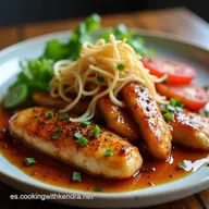 Receta de Pollo Teriyaki Jugoso con Glaseado Espejo