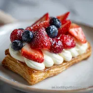 Postre de Hojaldre para 6 Porciones