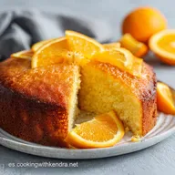 Queque de Naranja F&aacute;cil y Esponjoso
