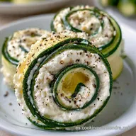 Rollitos De Calabacín Con Requesón