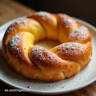 Rosca de Reyes Casera Sabor de mi Abuela en tu Horno