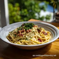 Salsa carbonara con nata en 15 Minutos: Cremosa y R&aacute;pida