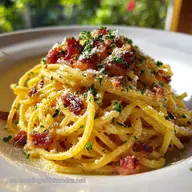 Salsa Carbonara Receta Tradicional in 20 Minutes