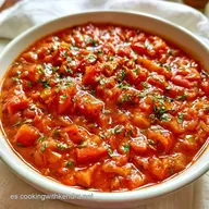 Salsa De Tomate Casera Con Ajo