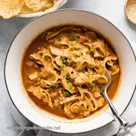 Stroganoff Express en Instant Pot Receta F&aacute;cil y Deliciosa